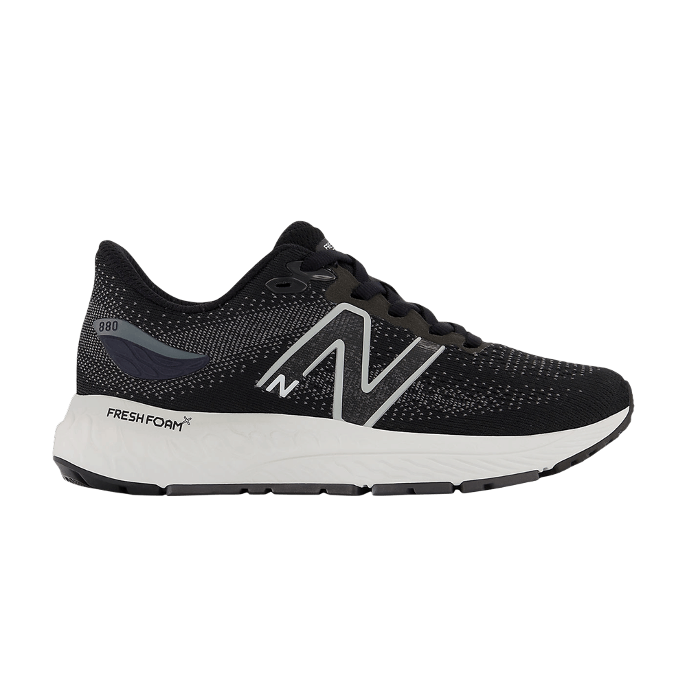 Fresh Foam X 880v12 Little Kid Wide 'Black Ocean Grey'