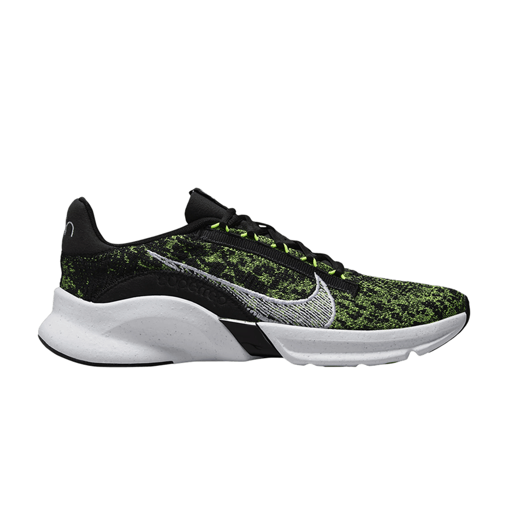 Men's SuperRep Go 3 Flyknit Next Nature 'Black Volt'