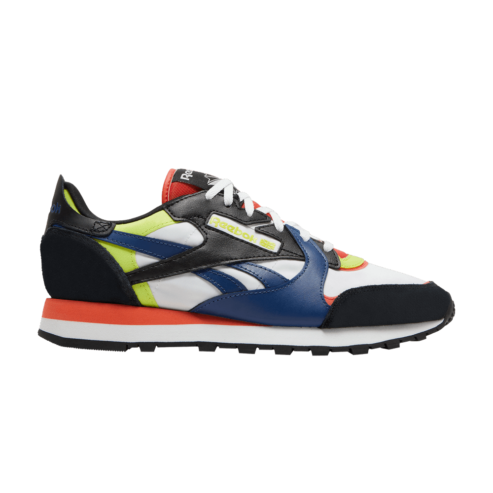 Men's Classic Leather 'White Black Dynamic Red'