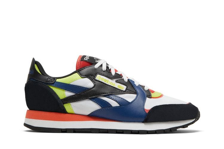Men's Classic Leather 'White Black Dynamic Red'