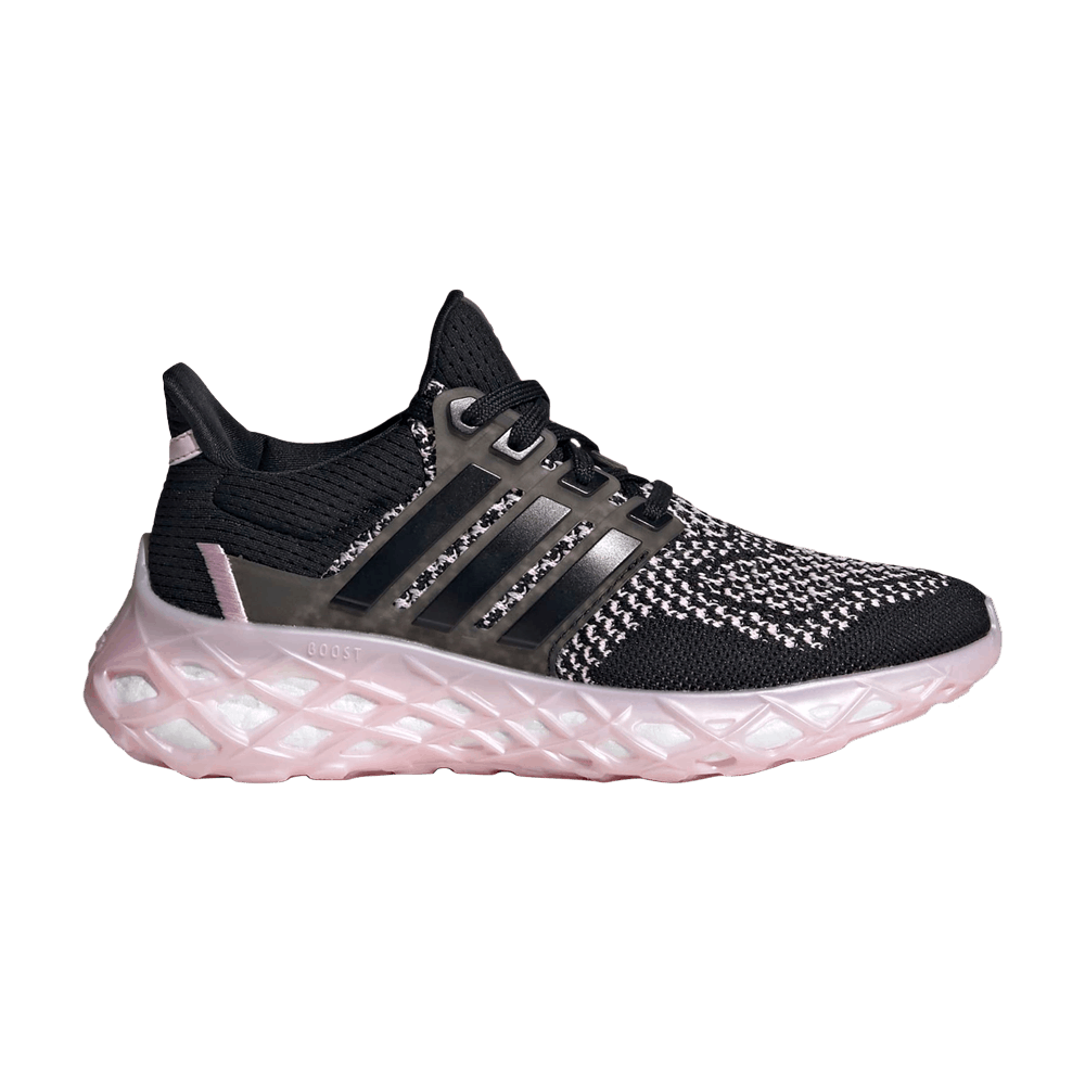Men's UltraBoost Web DNA 'Black Clear Pink'