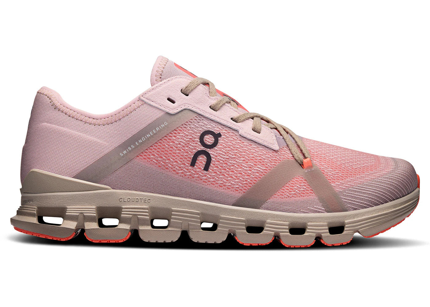 On Running Cloud X 4 Ad Mauve Salmon Womens