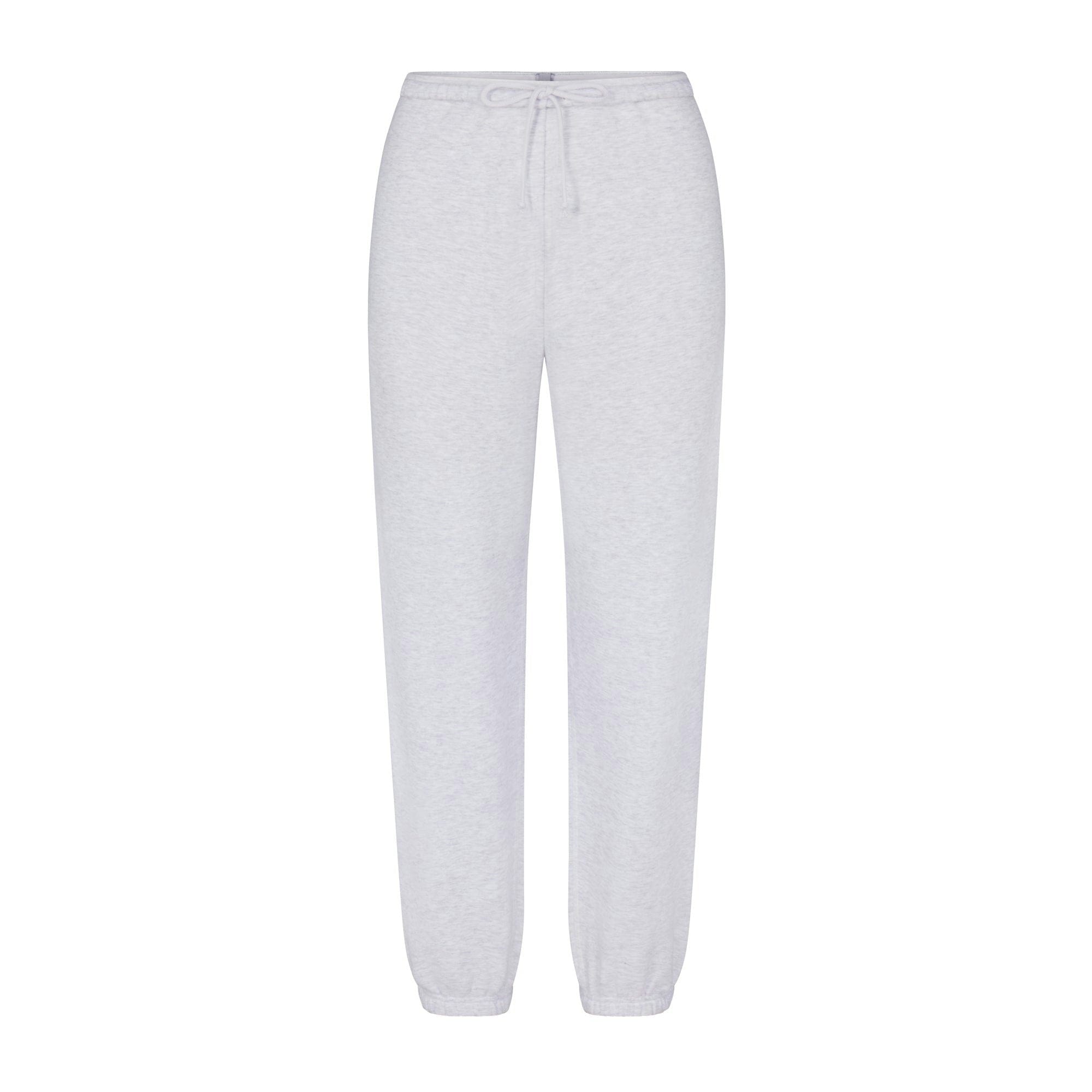 Skims Cotton Fleece Classic Jogger Light Heather Grey
