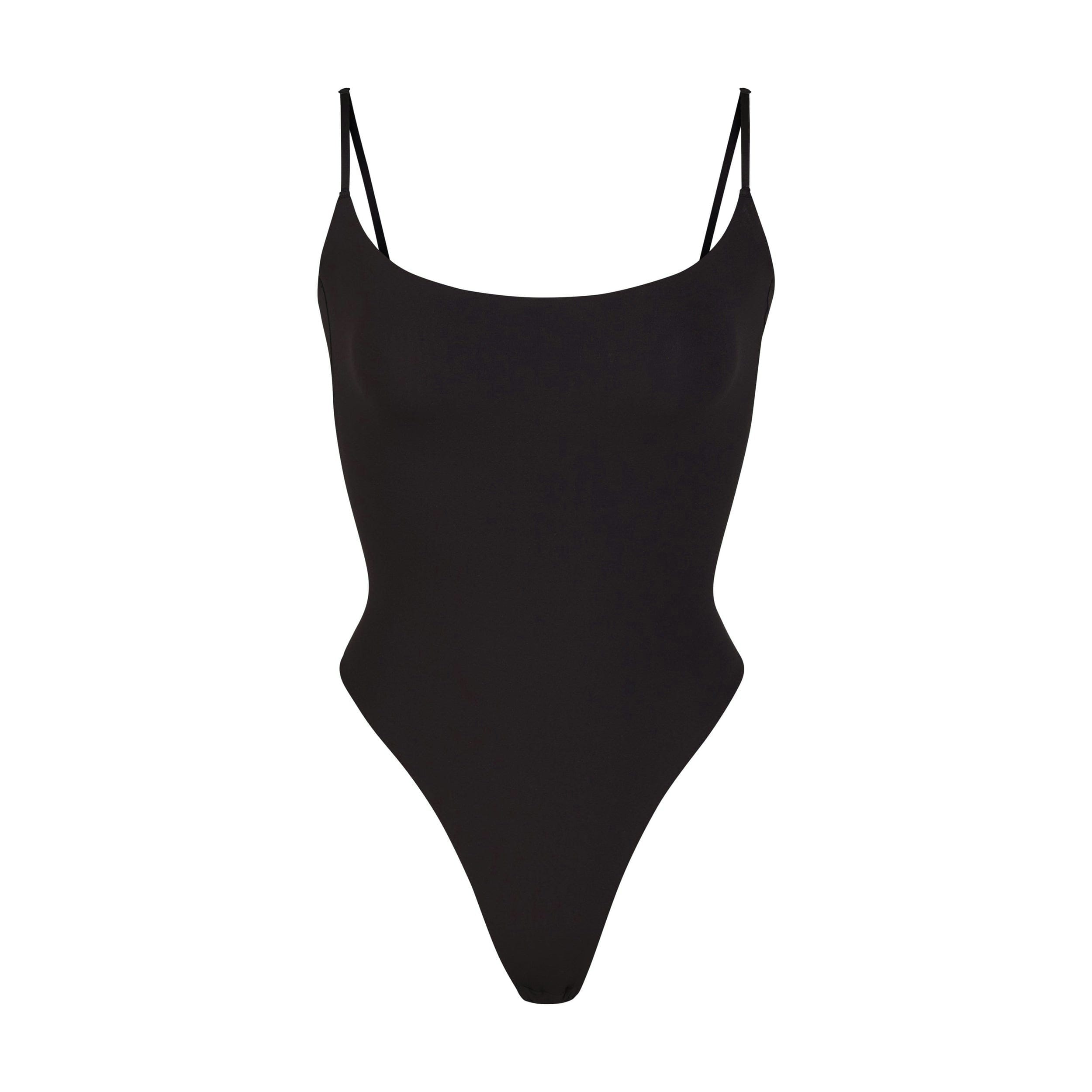 Skims Fits Everybody Cami Bodysuit Onyx