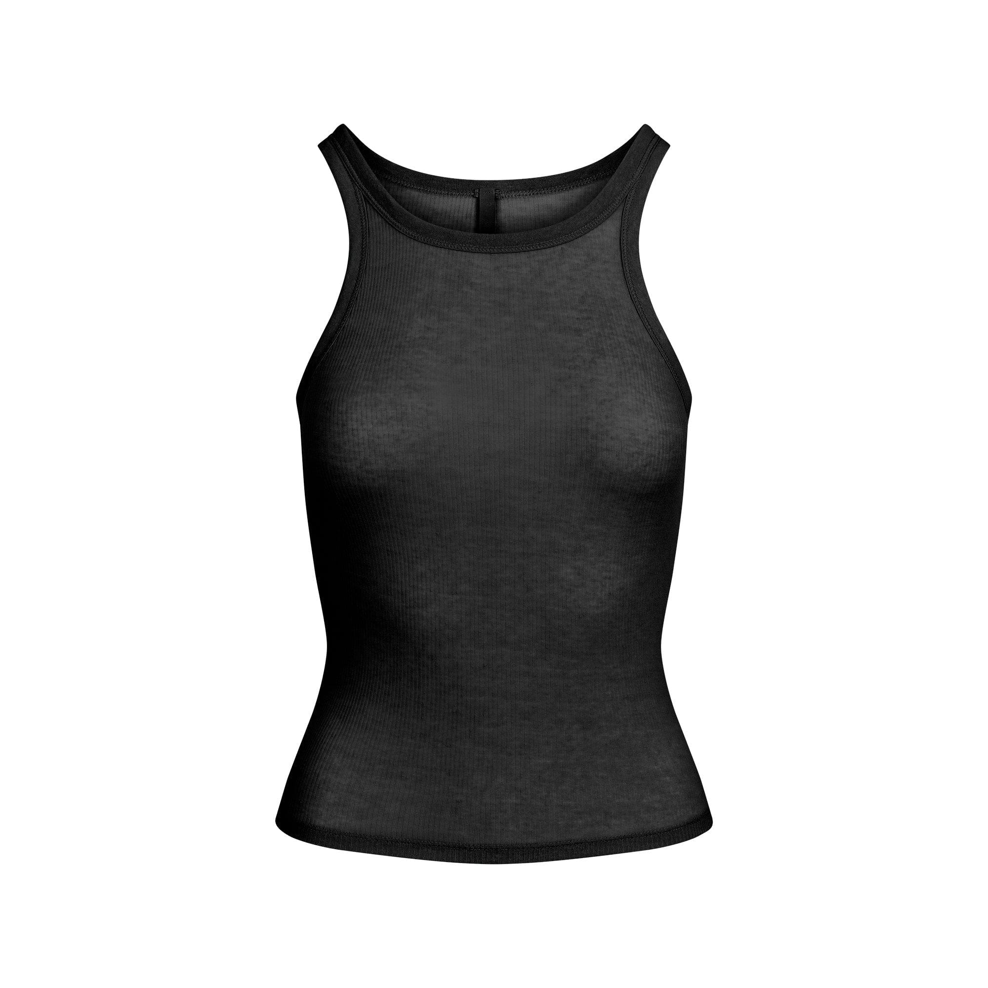 Skims Sheer Rib Tank Soot