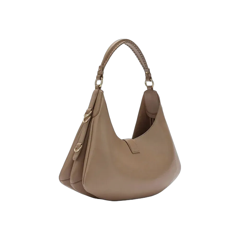 Ganni Small Kat Bag in Brown