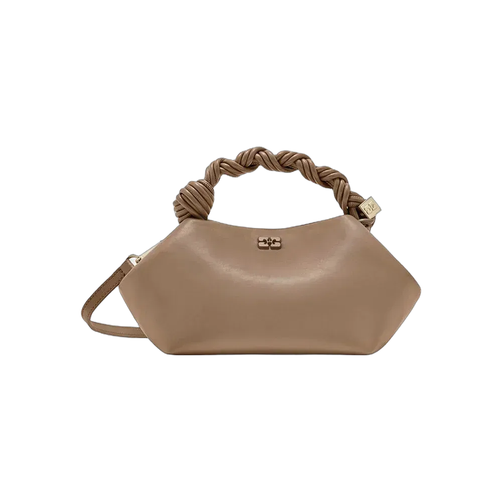 Ganni Small Bou Bag in Brown