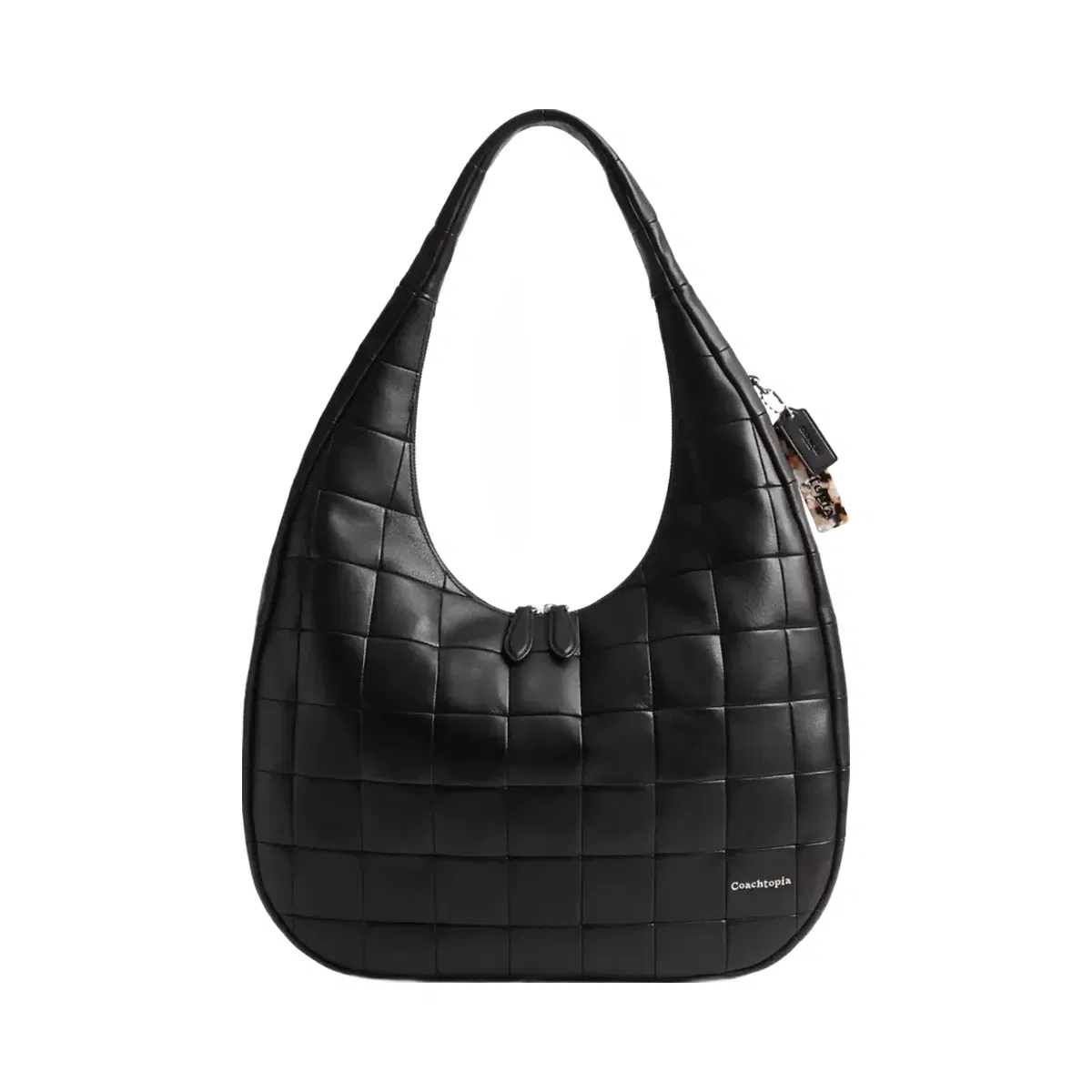 Coach Alter/Ego Large Crescent Shoulder Bag in Black 2