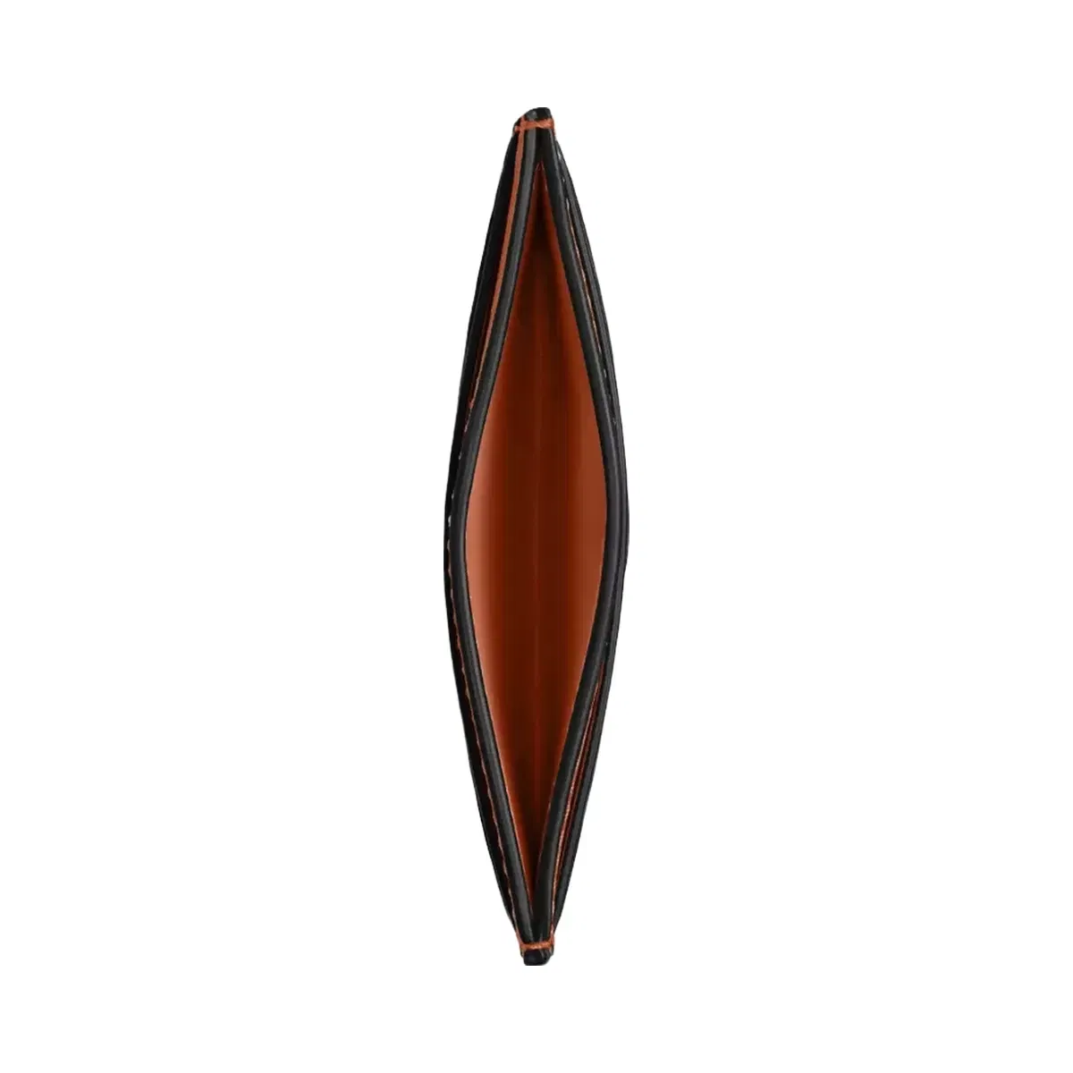 Coach Essential Card Case in Brass Amber Brown