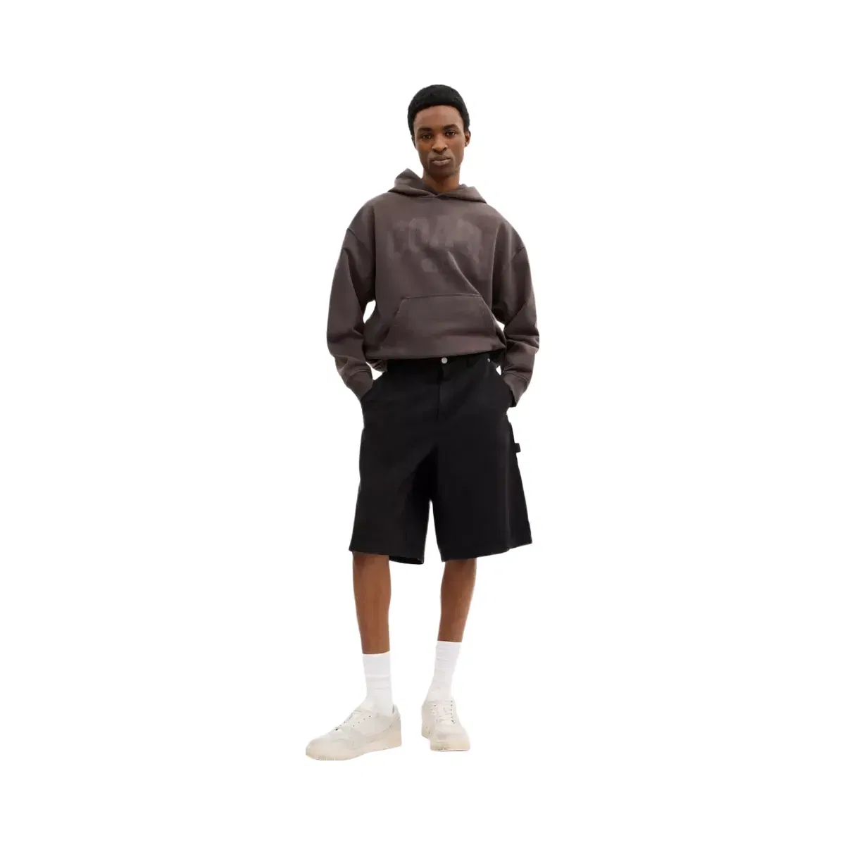 Coach Canvas Shorts in Black