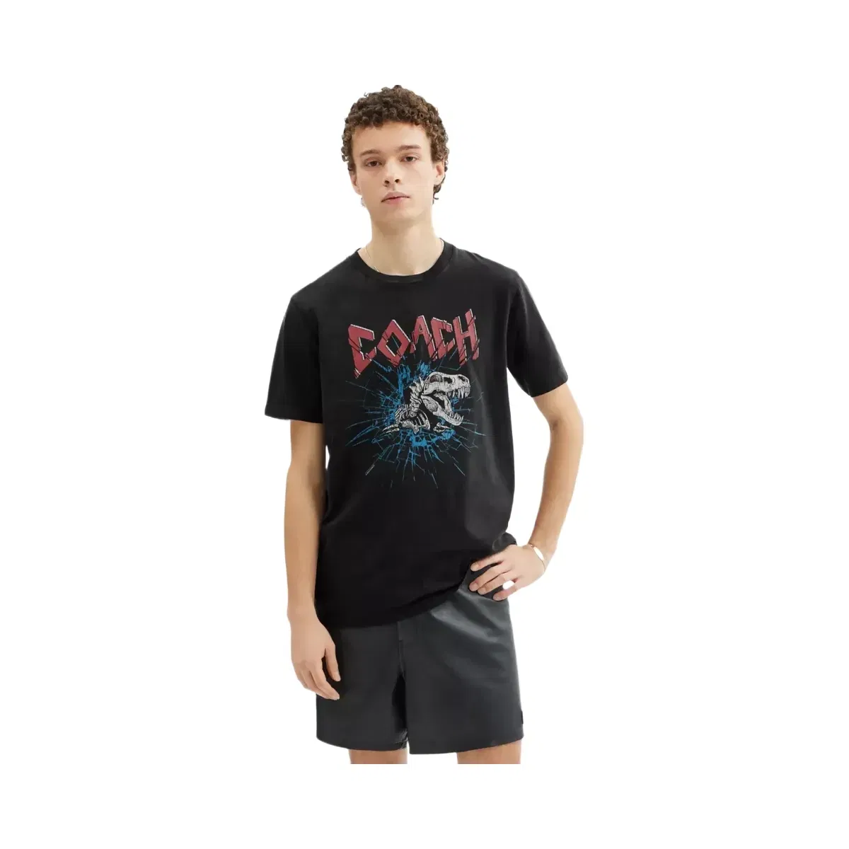 Coach Signature Skeleton Rexy T - Shirt in Black