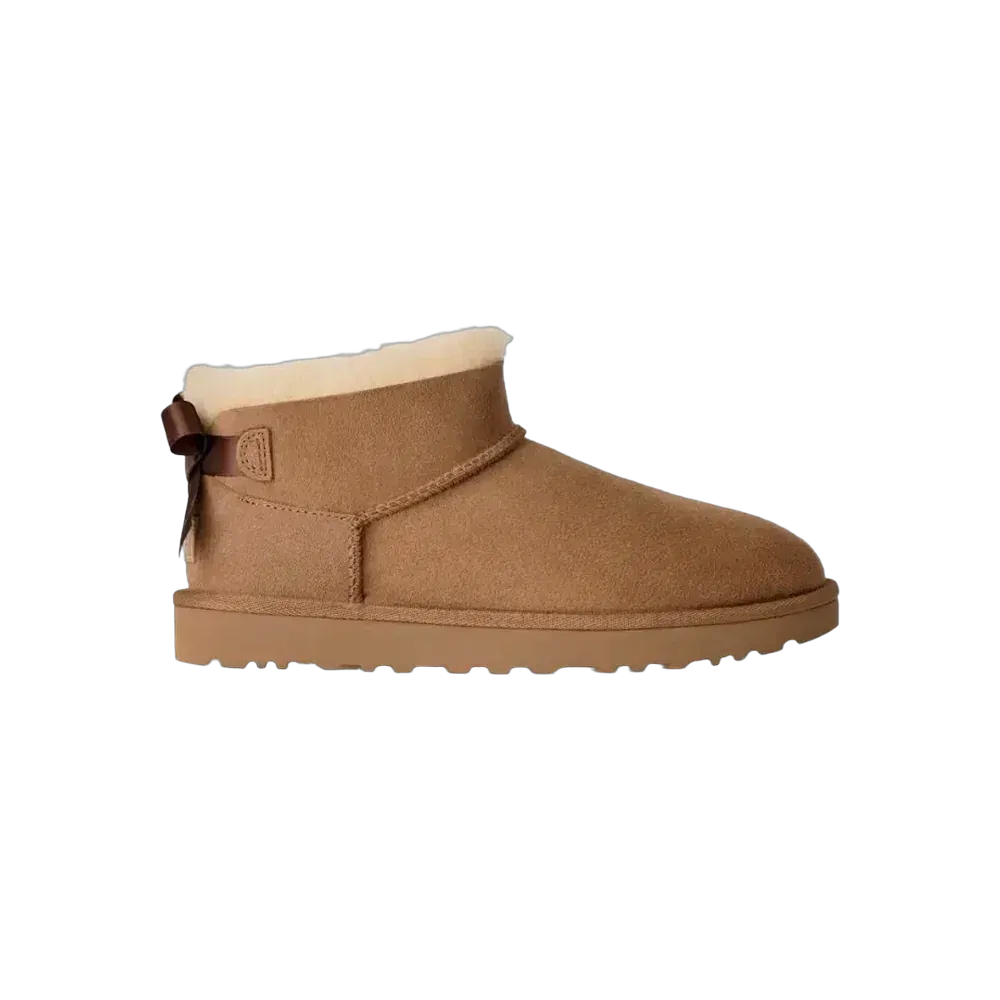 Ugg Ultra Mini Bailey Bow chestnut