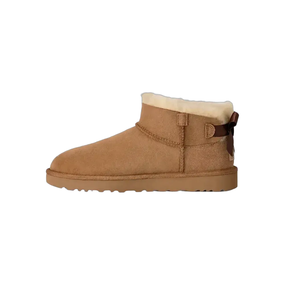 Ugg Ultra Mini Bailey Bow chestnut