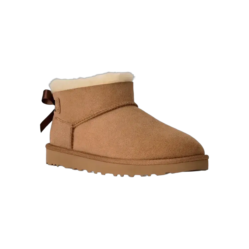 Ugg Ultra Mini Bailey Bow chestnut