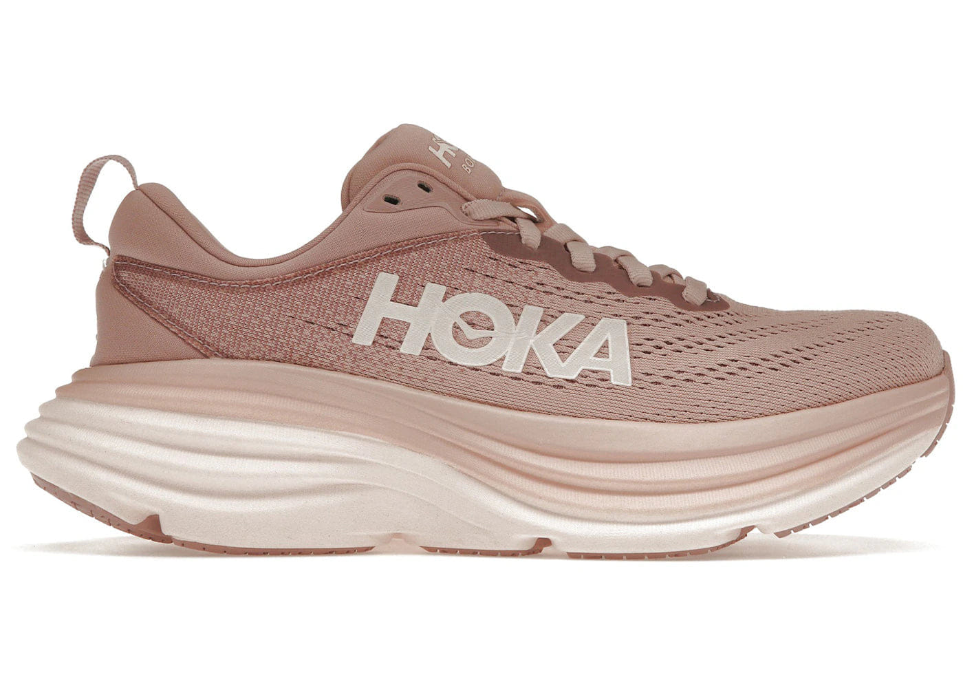Hoka One One Bondi 8 Pale Mauve Womens