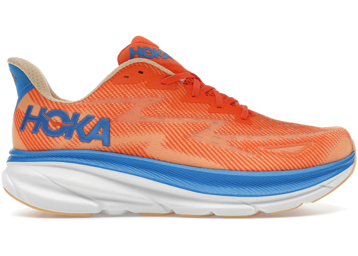 Hoka One One Clifton 9 Vibrant Orange