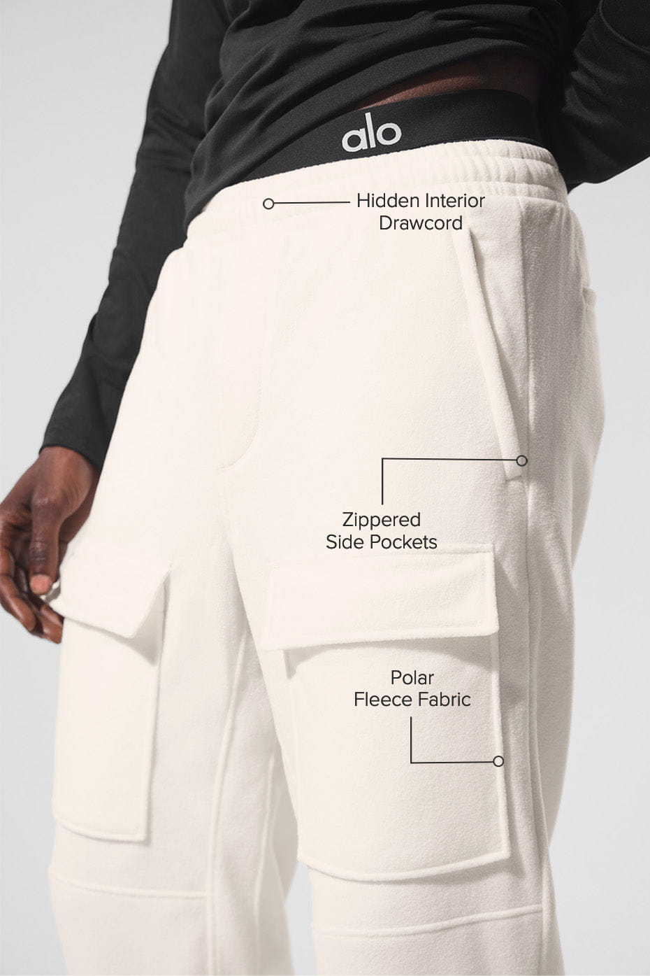 ALO Yoga Polar Fleece Ridge Cargo Pants