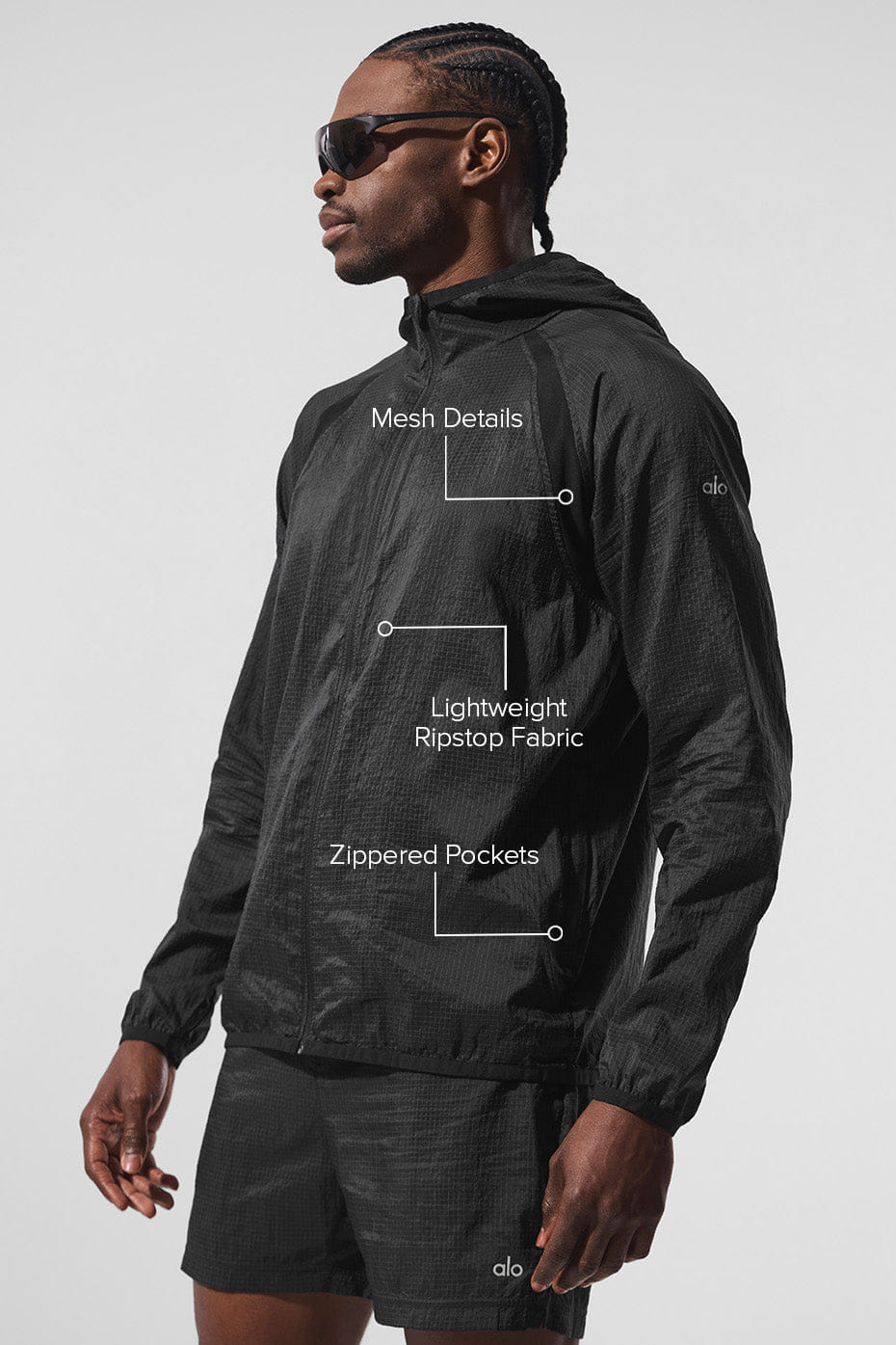 ALO Yoga Game Time Ripstop Jacket