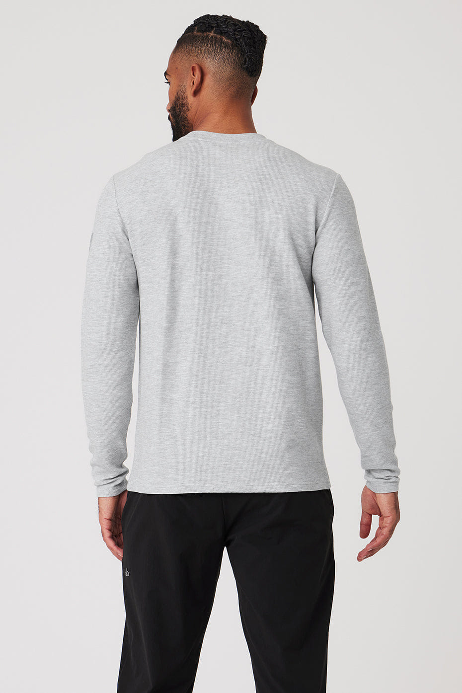 ALO Yoga Micro Waffle Fast Break Long Sleeve T-Shirt