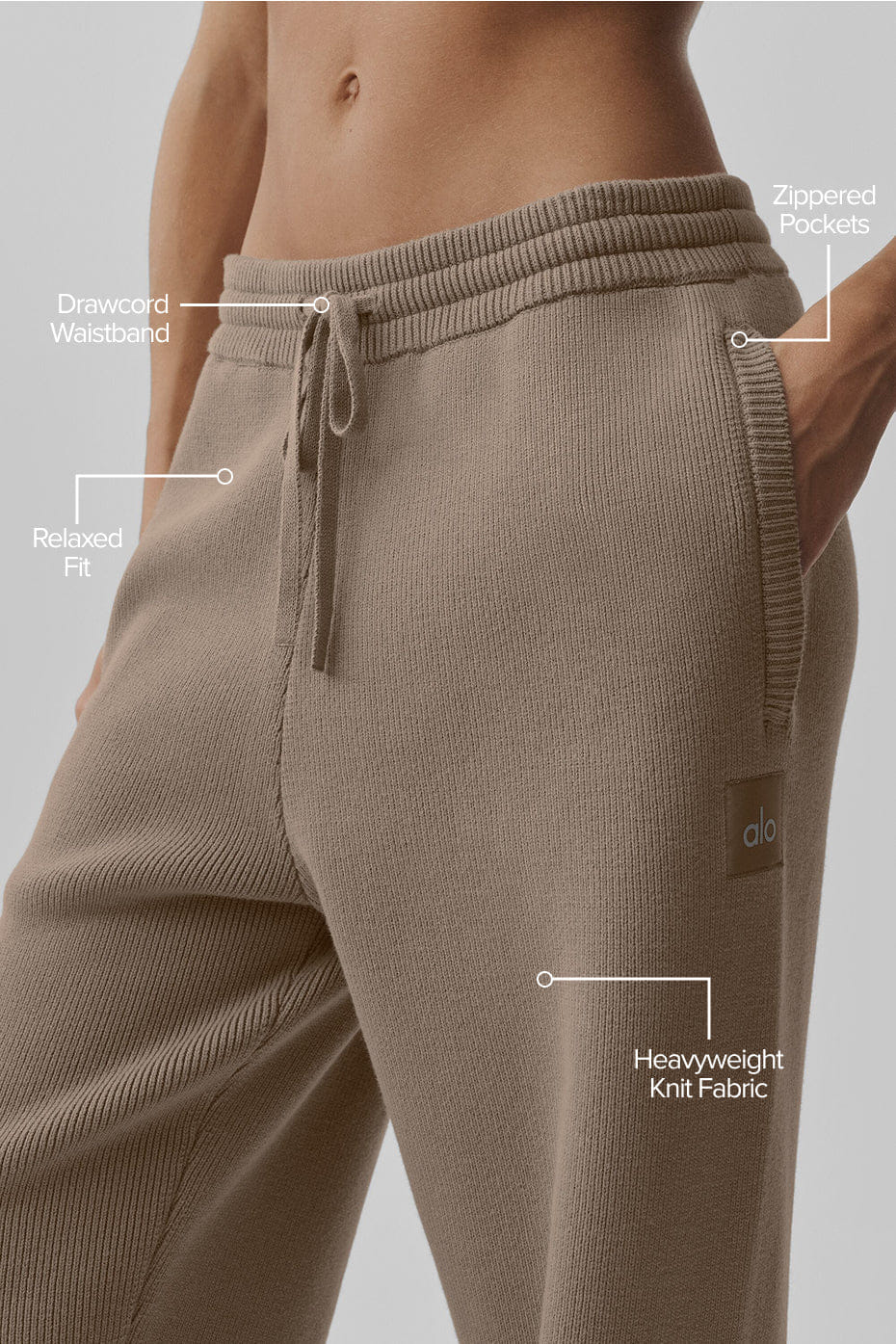 ALO Yoga Women'S Scholar Straight Leg Sweatpant
