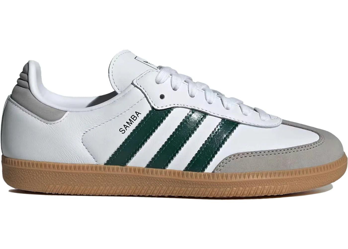 Adidas Samba Og White Collegiate Green Gum Womens