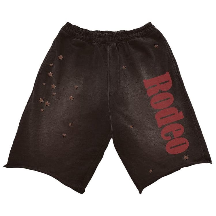 Cactus Jack by Travis Scott x Sp5der Days Before Rodeo Shorts Brown