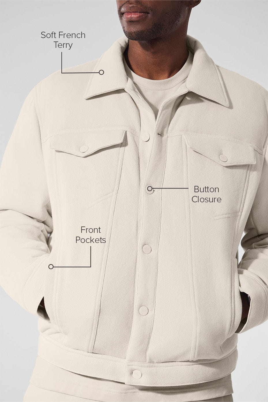 ALO Yoga Ease Trucker Jacket
