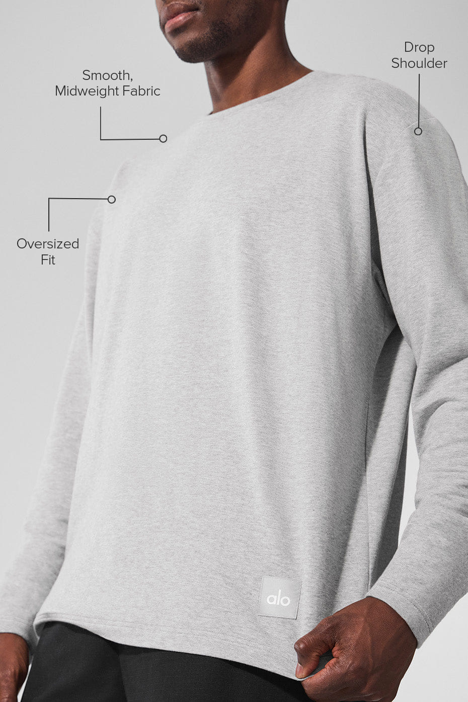 ALO Yoga Double Take Long Sleeve Crew