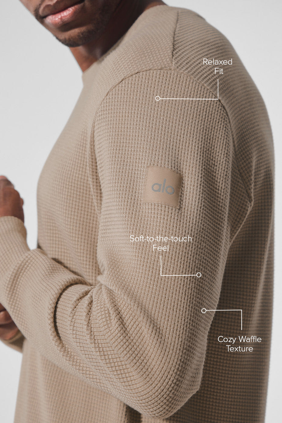 ALO Yoga Elevate Waffle Long Sleeve Crew