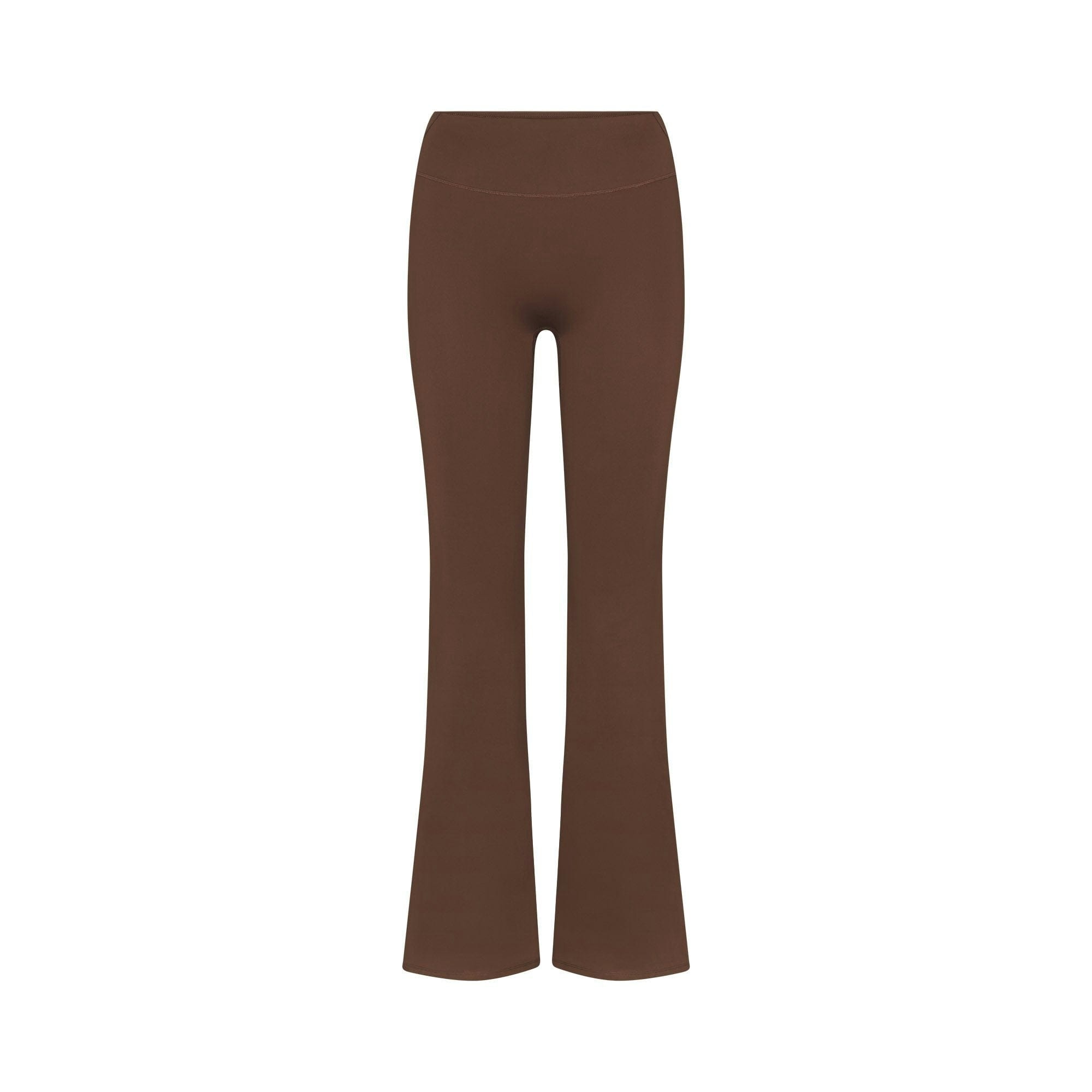 Skims Nikeskims Matte Slim Flare Legging Dark Sepia