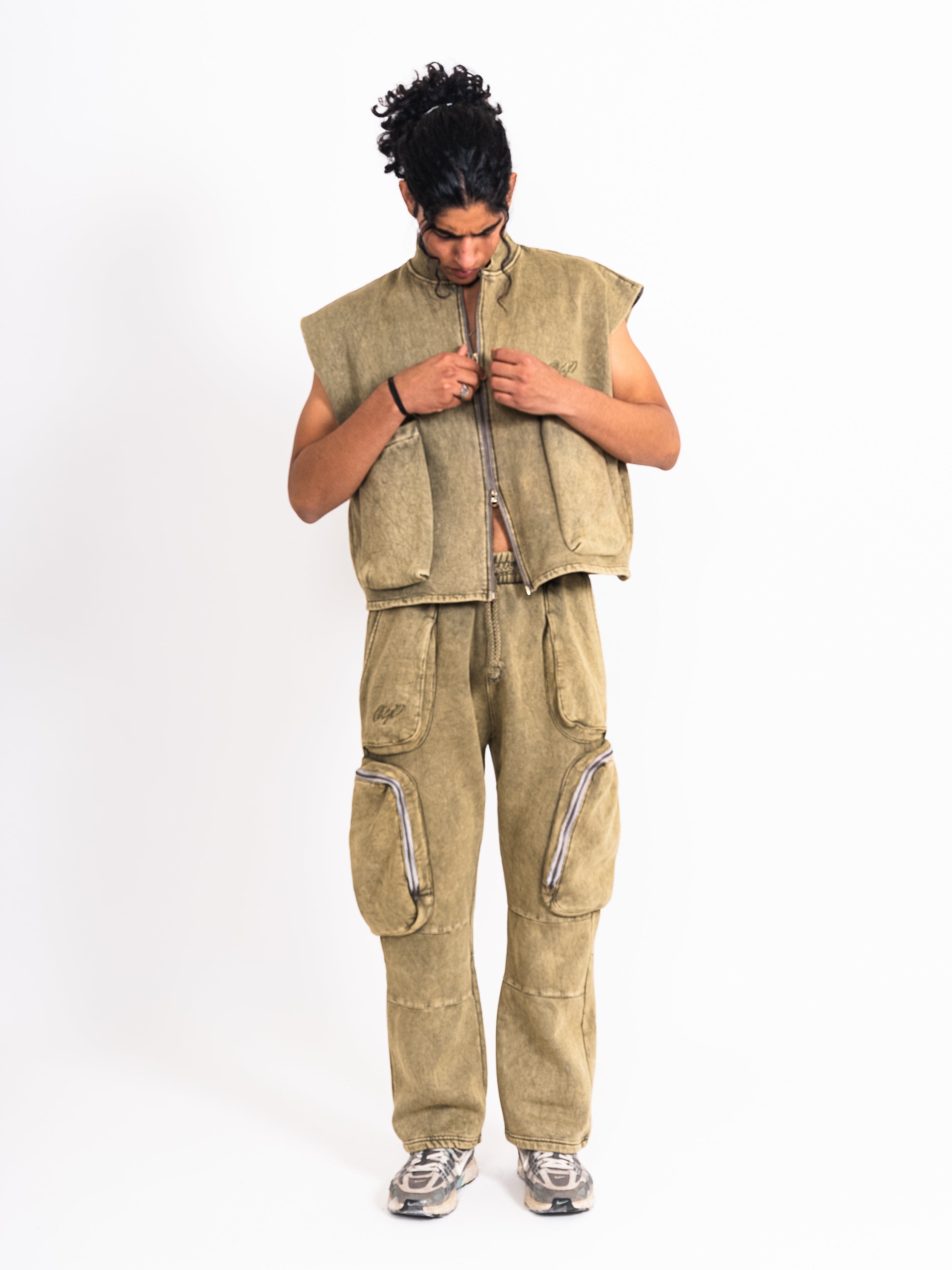 ACID WASHED CO - ORD SET
