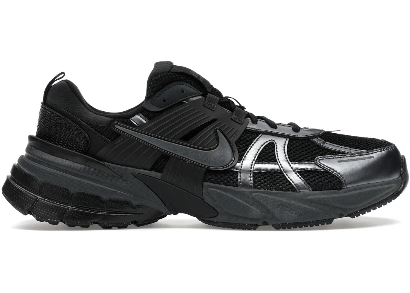 Nike V2K Run Black Dark Smoke Grey