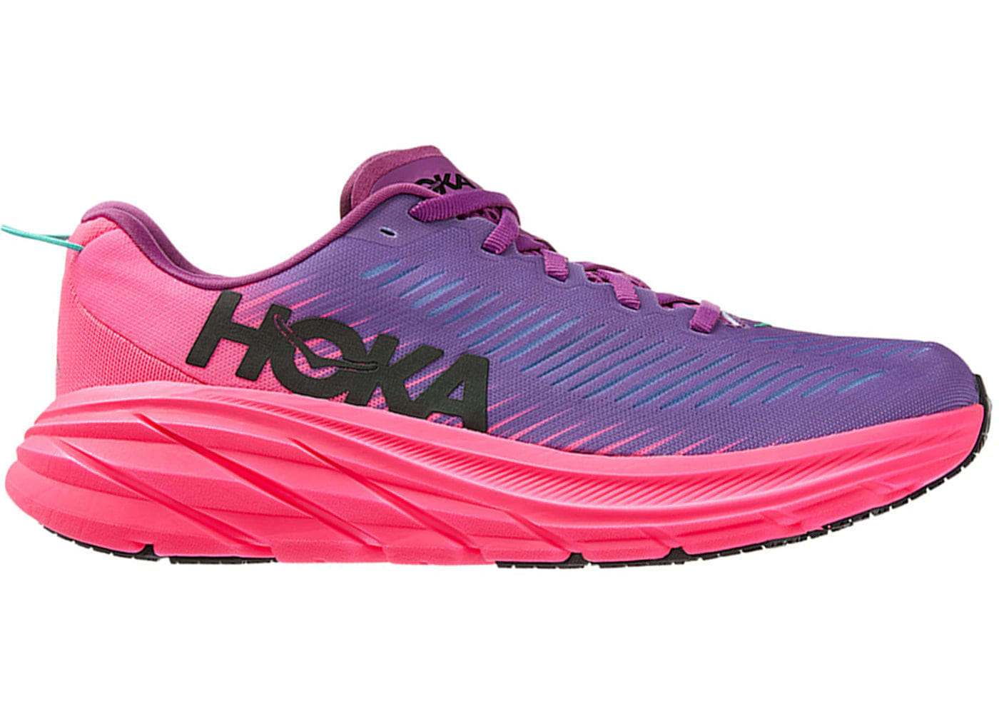 Hoka One One Rincon 3 Beautyberry Knockout Womens