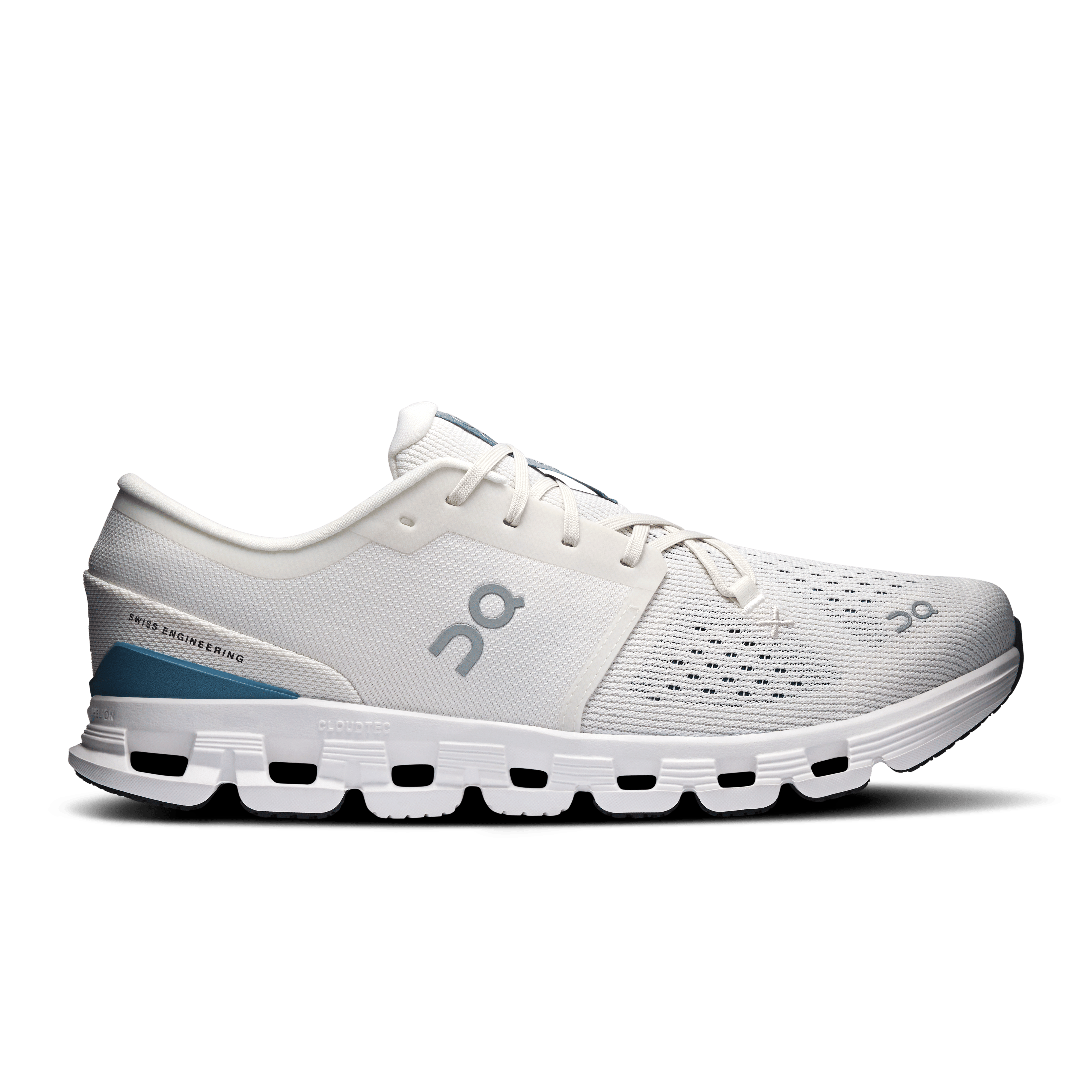 On Cloud X 4 Ivory Steel