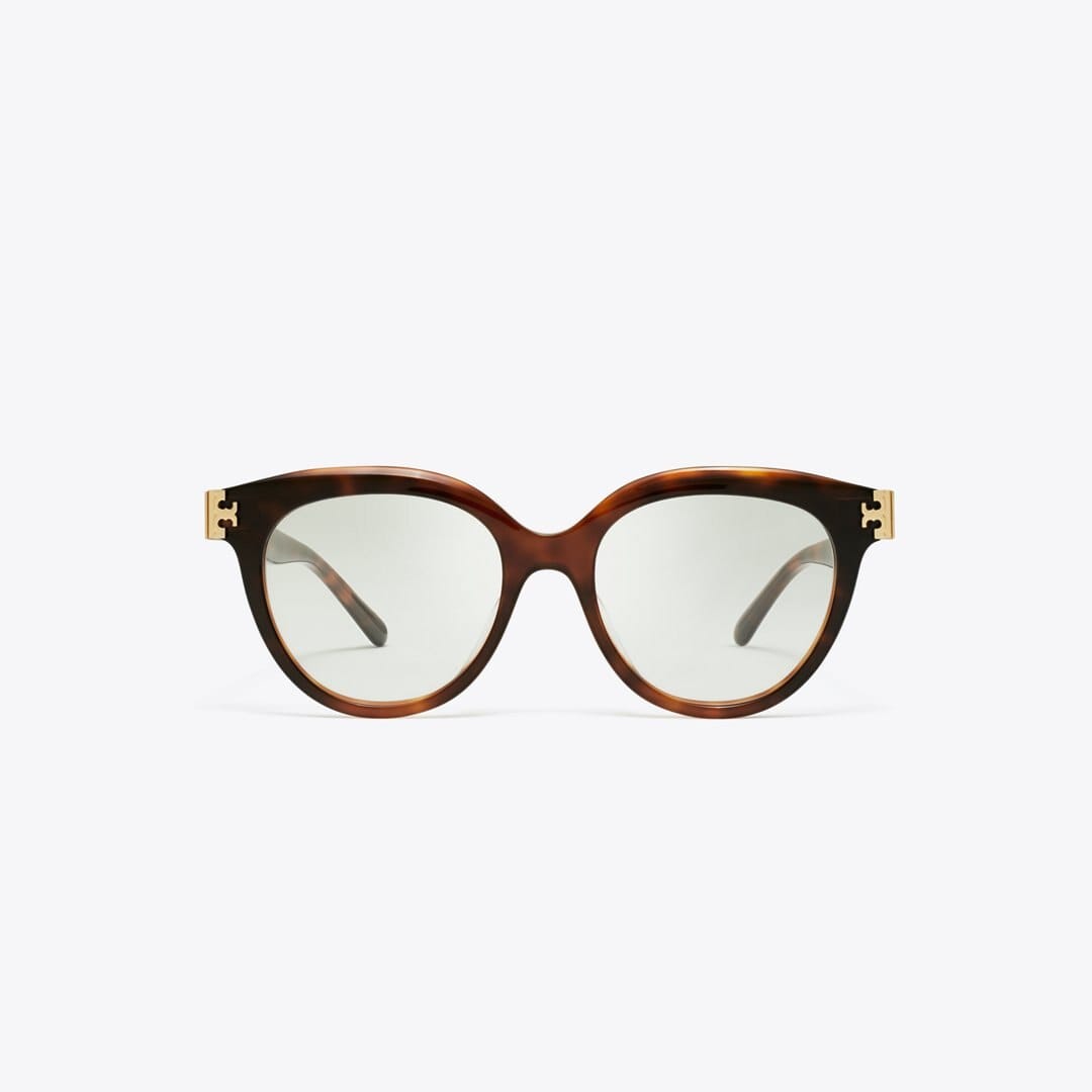 Tory Burch Eleanor Round Eyeglasses GRADIENT TORTOISE