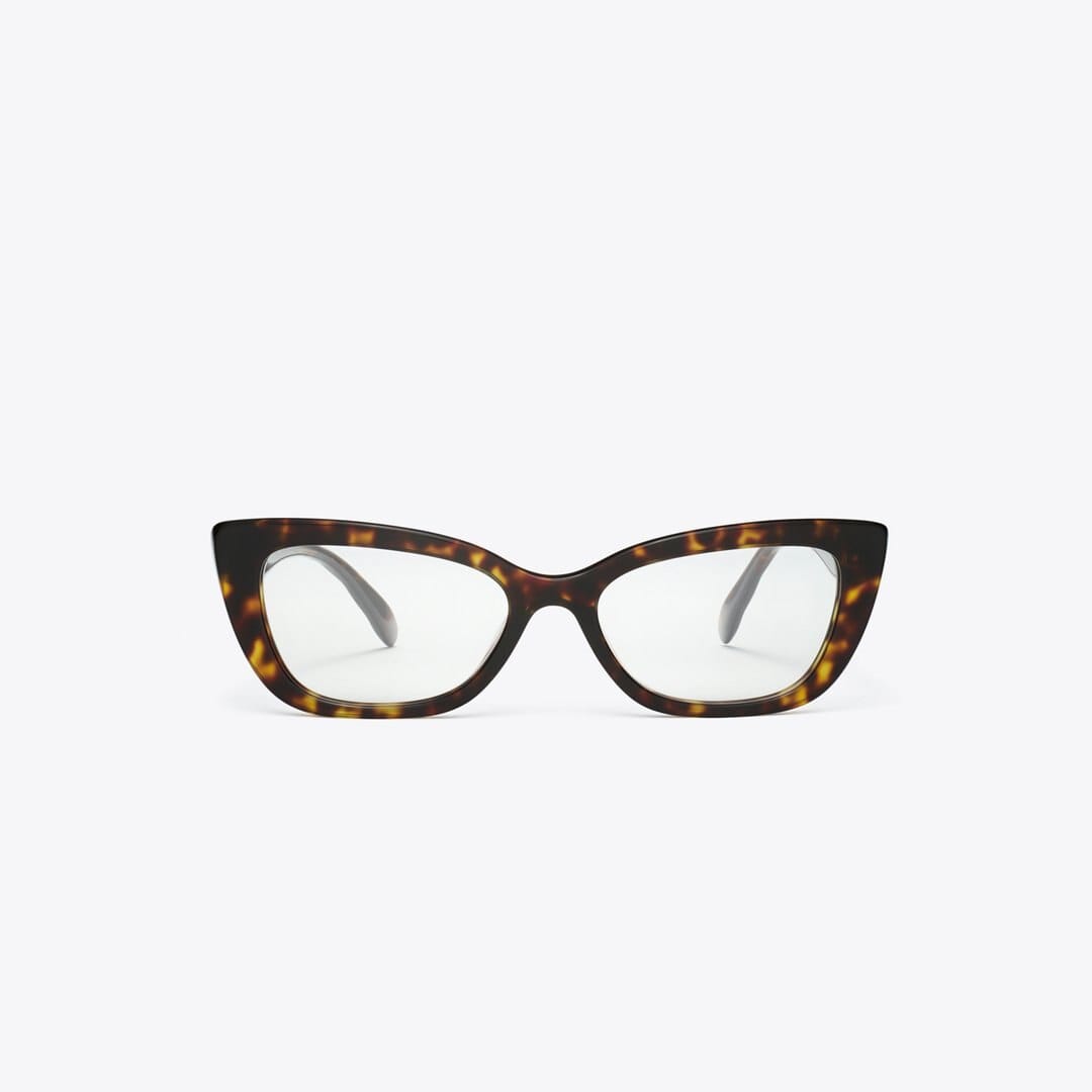 Tory Burch Kira Cat - Eye Eyeglasses DARK TORTOISE