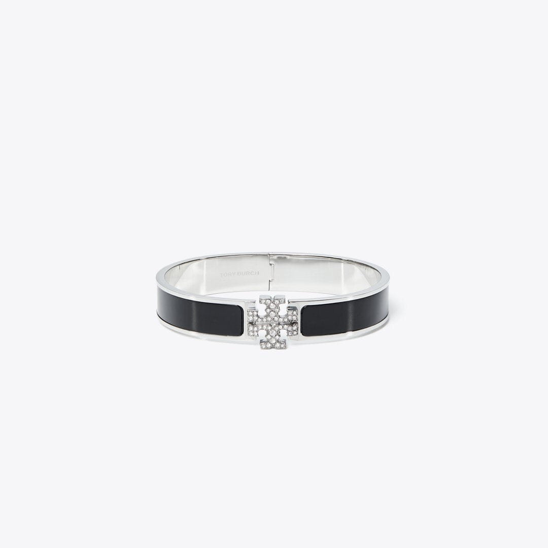 Tory Burch Icon Bracelet Tory Silver / Black / Crystal