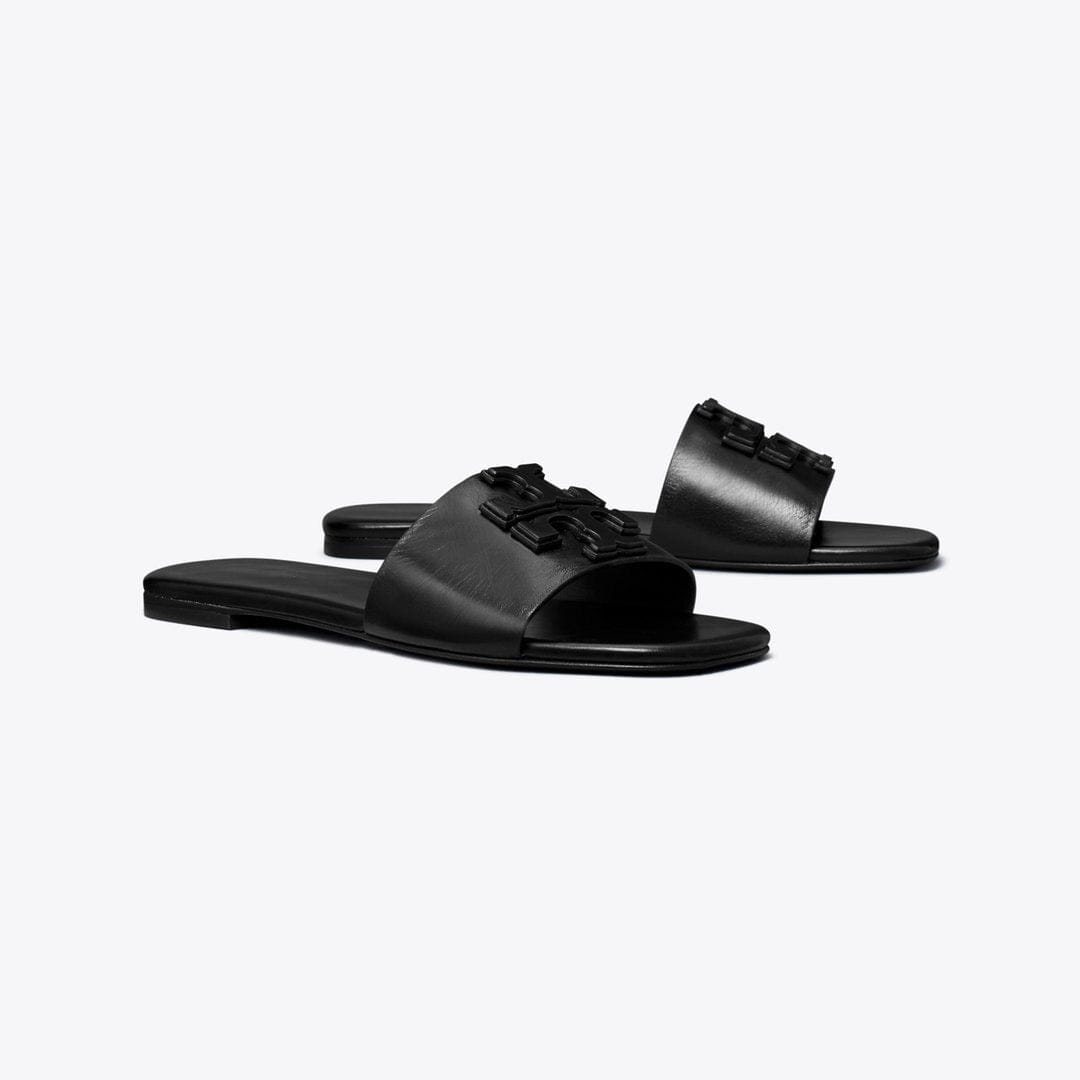 Tory Burch Ines Single - Band Slide PERFECT BLACK