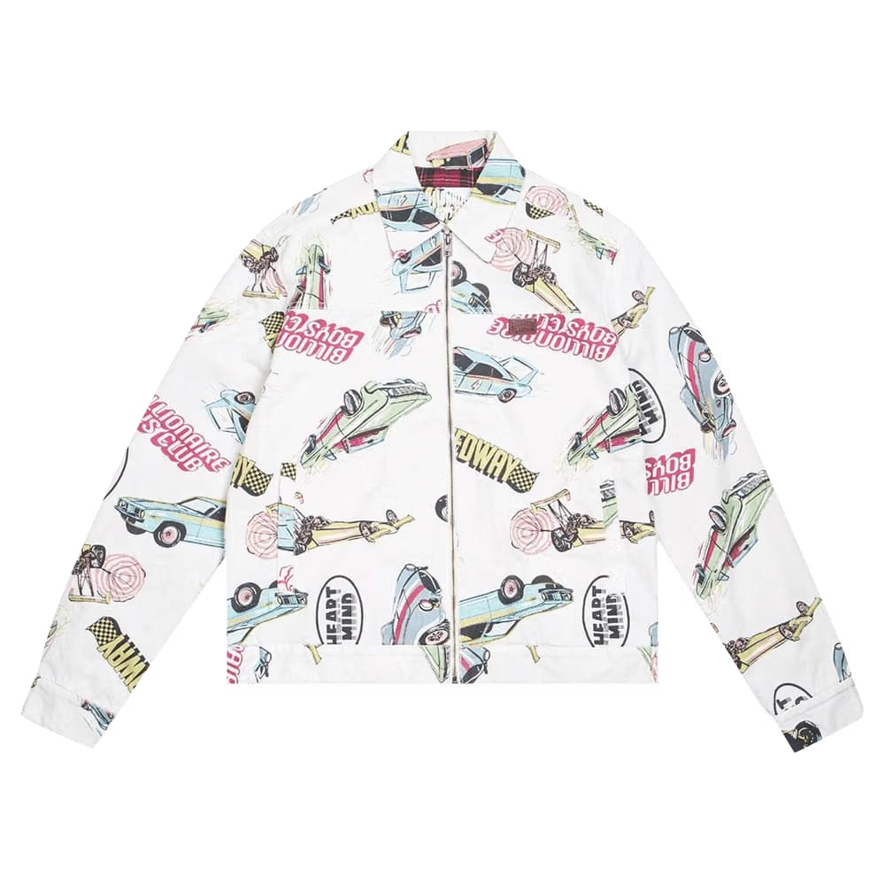 Billionaire Boys Club Gear Head Jacket White