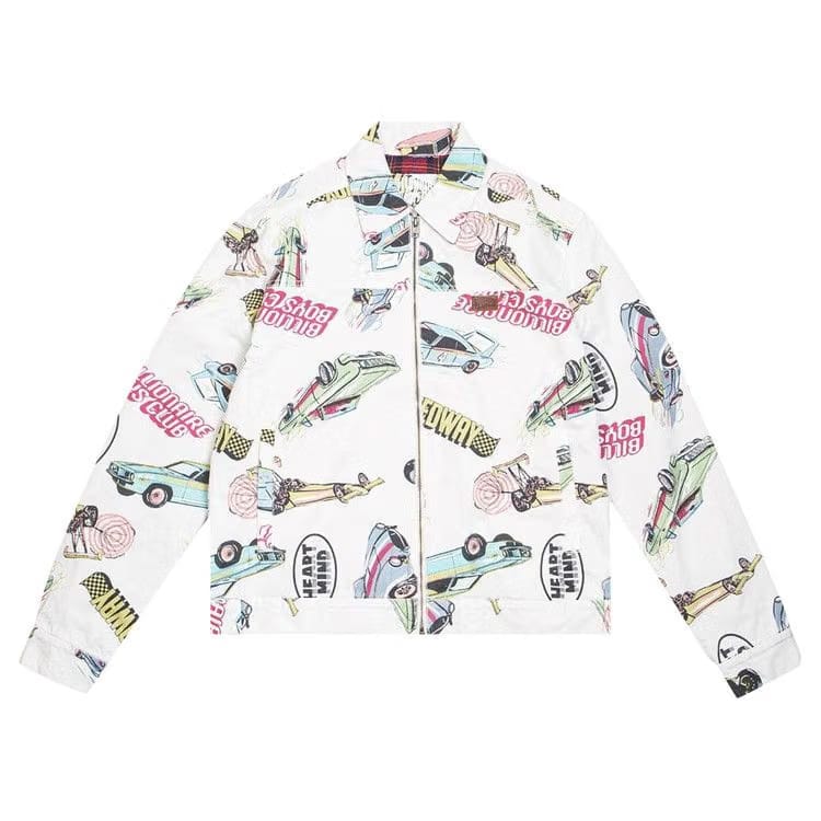 Billionaire Boys Club Gear Head Jacket White