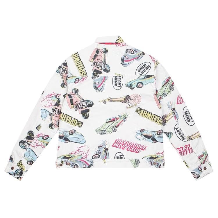 Billionaire Boys Club Gear Head Jacket White