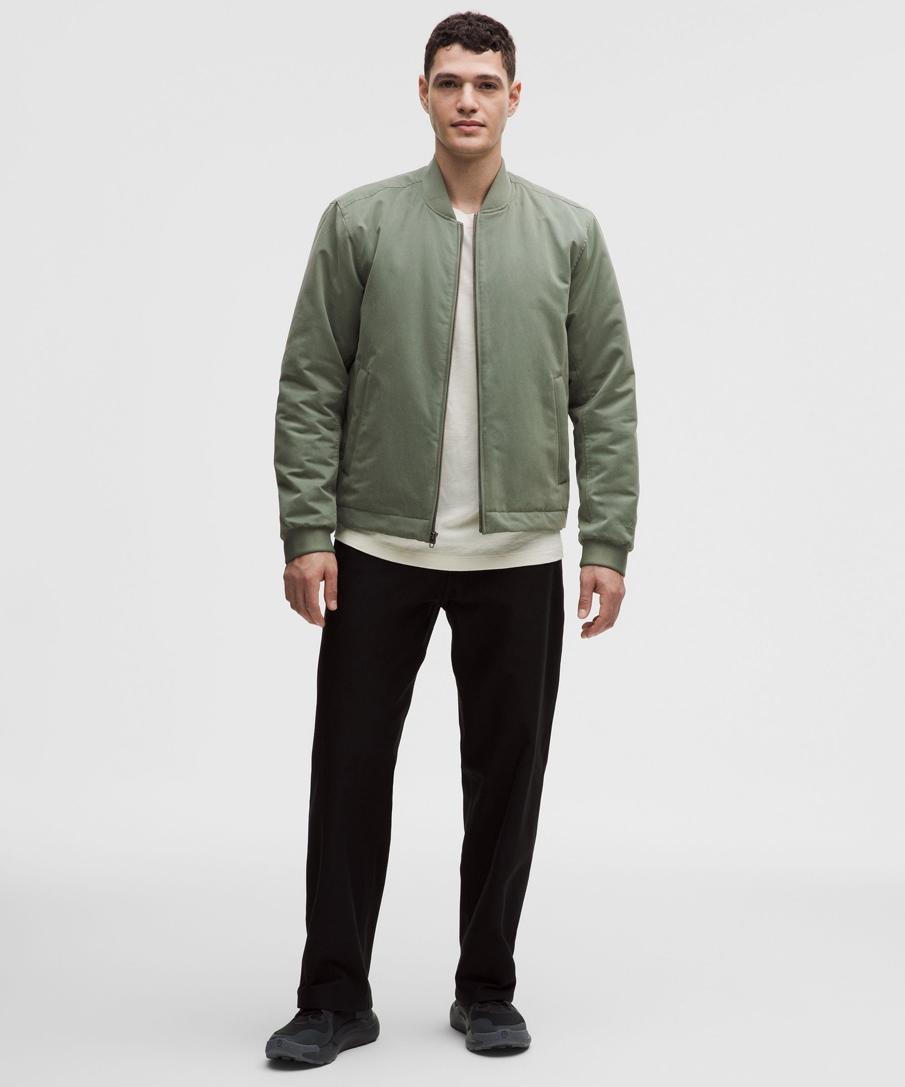 Lululemon Insulated Cotton - Blend Bomber Jacket