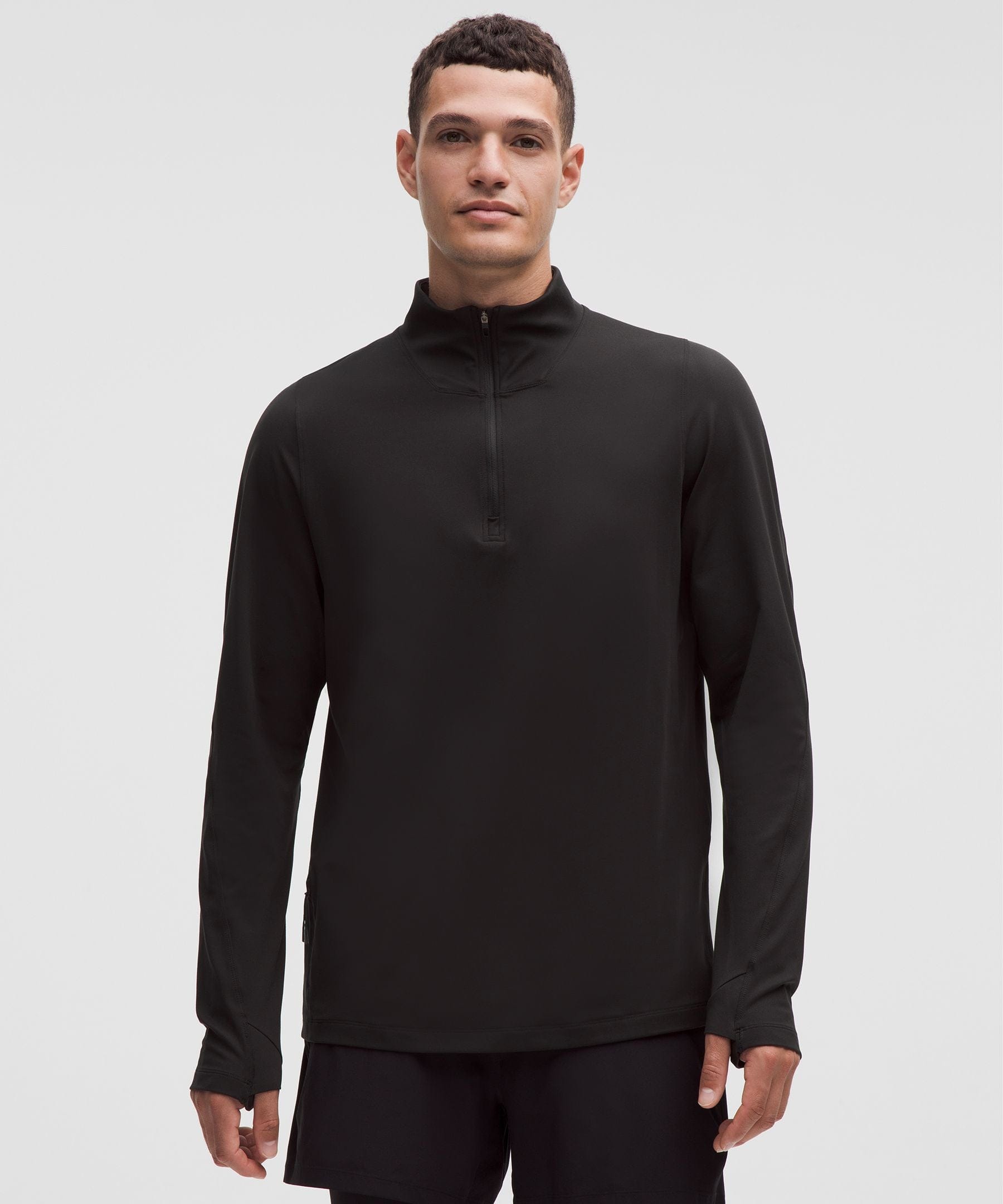 Lululemon Rulu Fleece Half - Zip Long - Sleeve Shirt