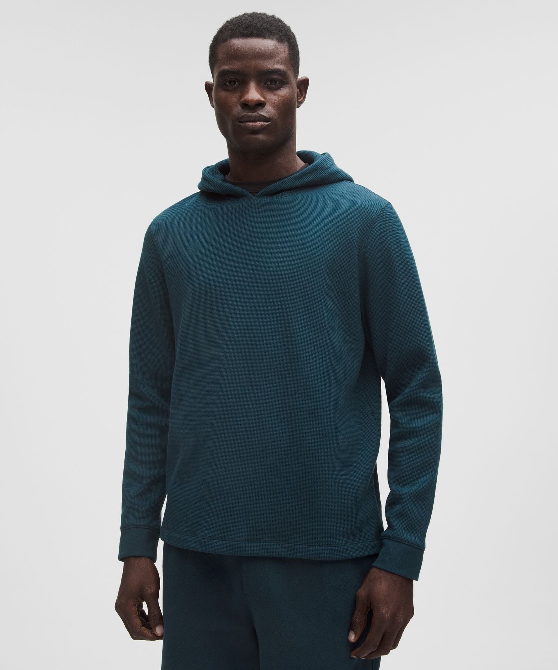 Lululemon Cotton - Blend Waffle Knit Hoodie