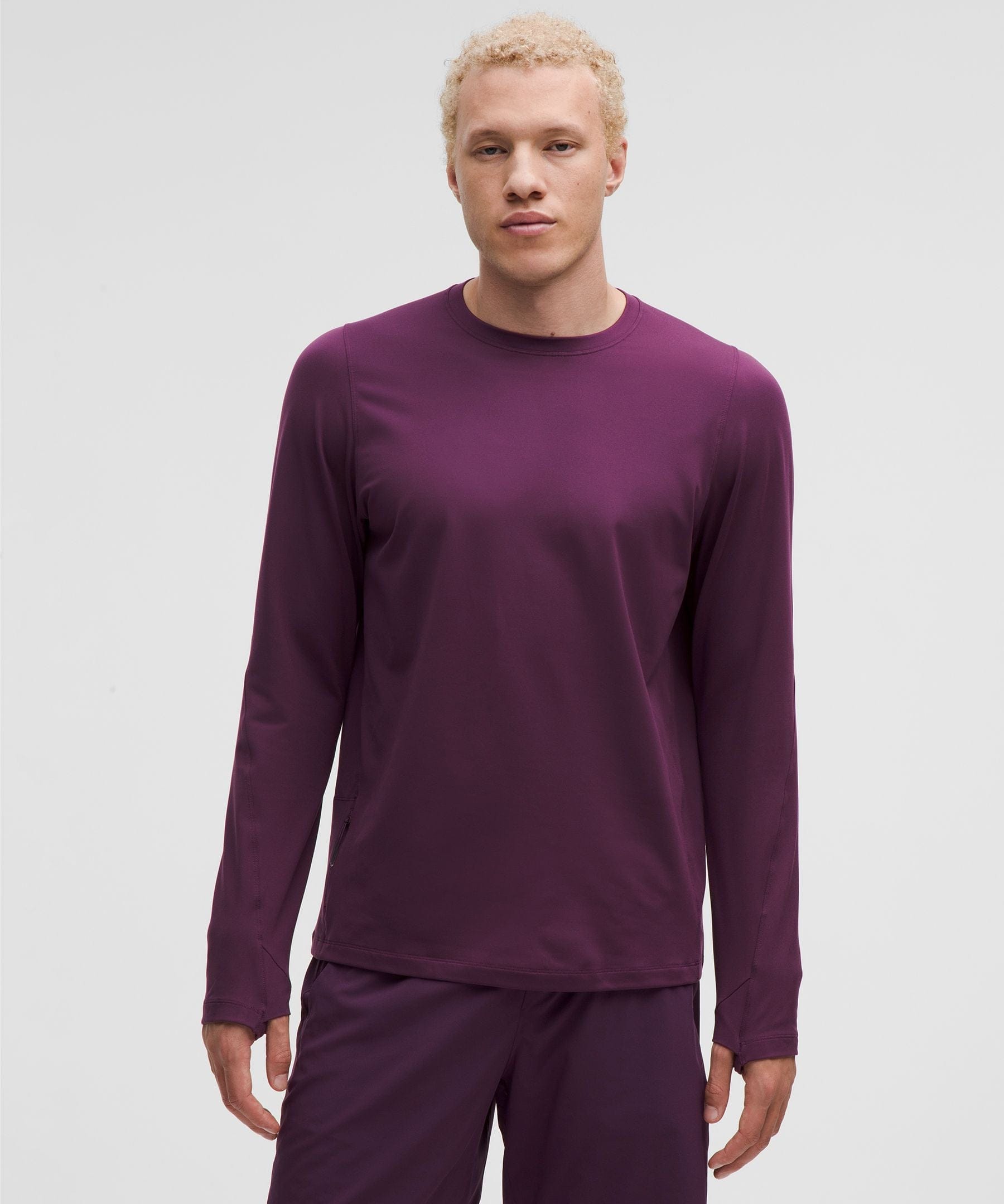 Lululemon Rulu Fleece Crewneck Long - Sleeve Shirt