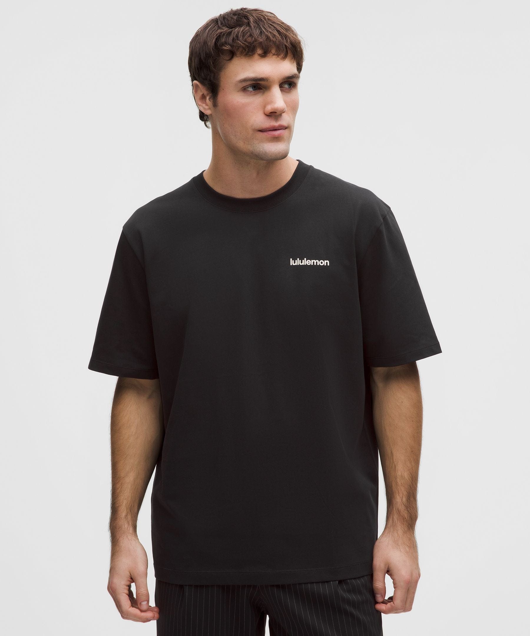 Lululemon Heavyweight Cotton Jersey T - Shirt *Wordmark