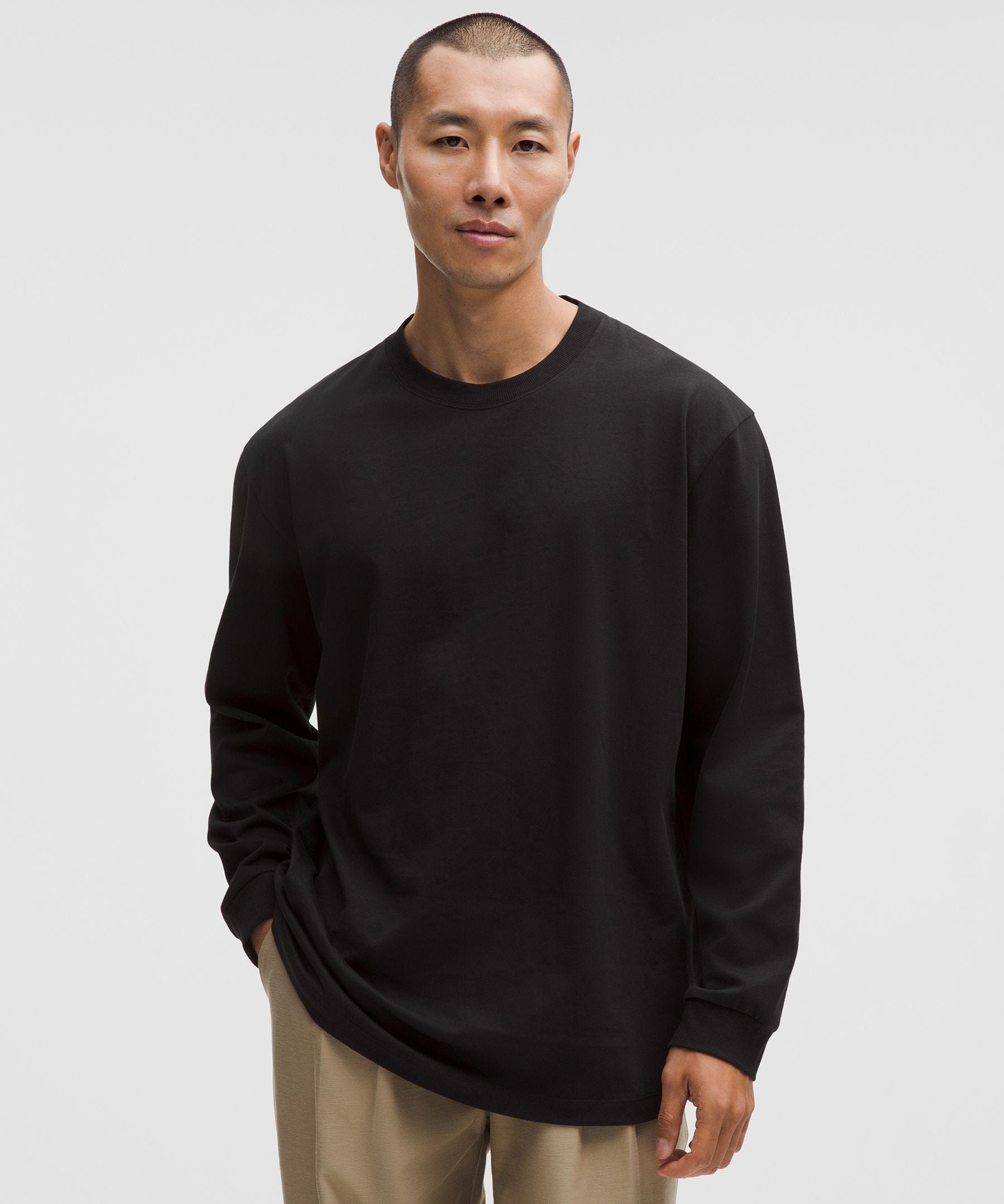 Lululemon Heavyweight Cotton Jersey Long - Sleeve Shirt