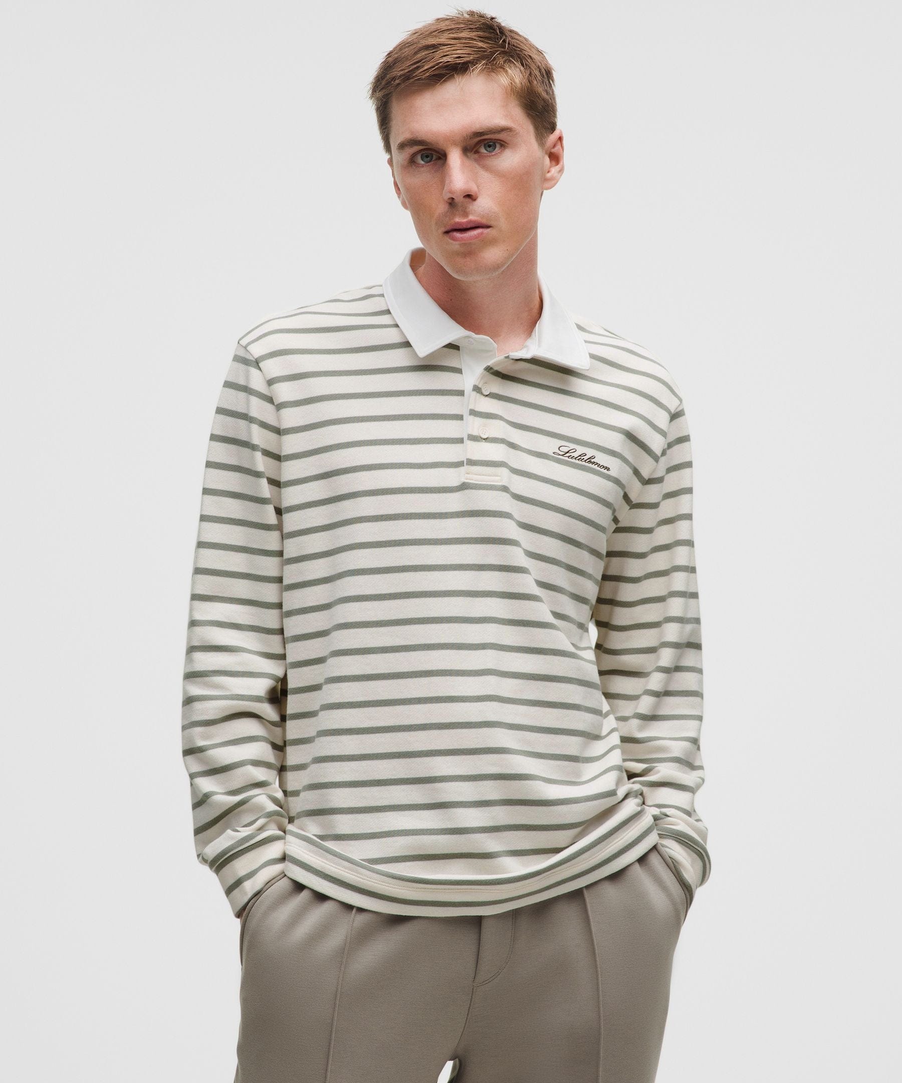 Lululemon Long - Sleeve Rugby Shirt *Embroidery