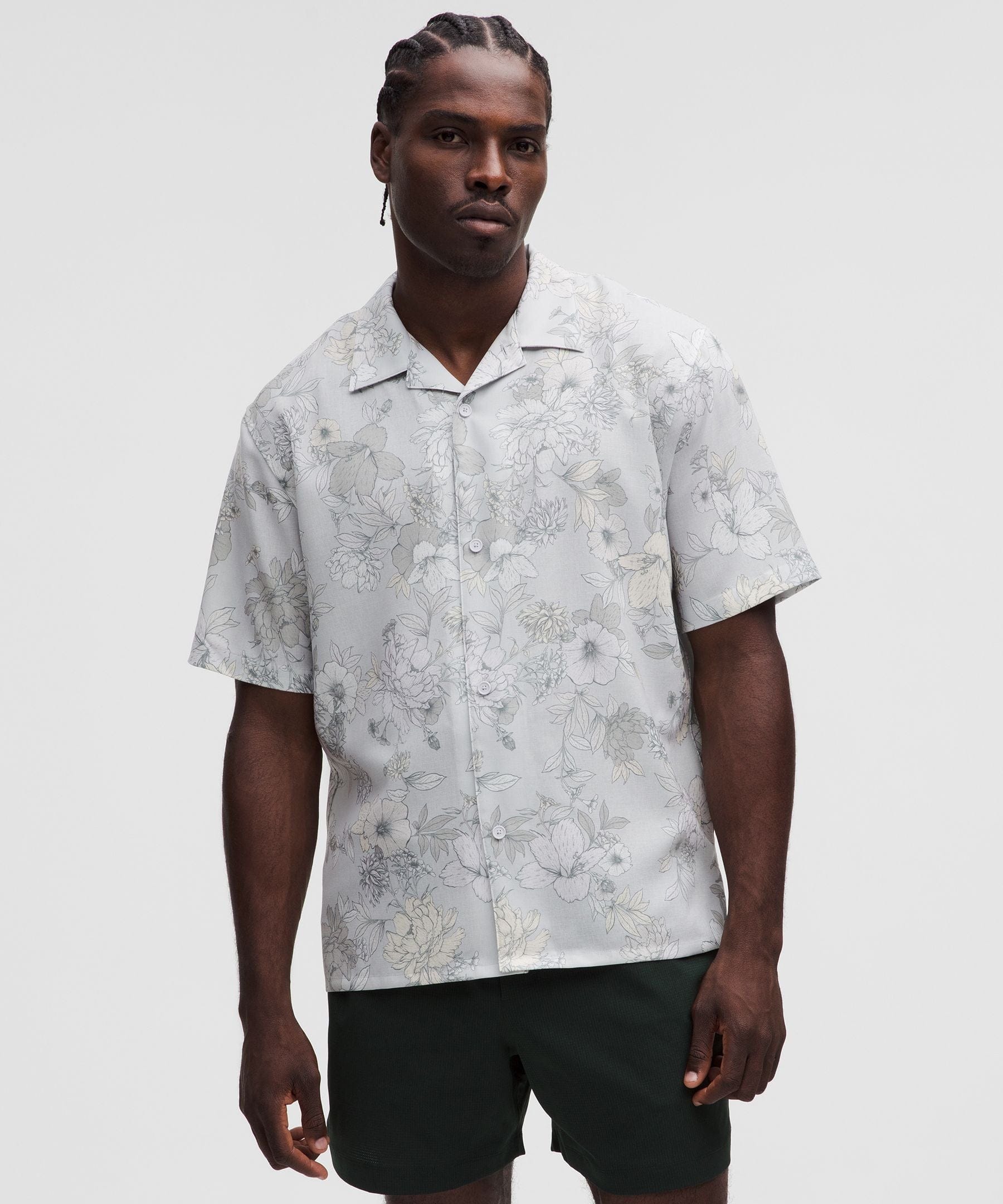 Lululemon Lightweight Camp Collar Button - Up Shirt