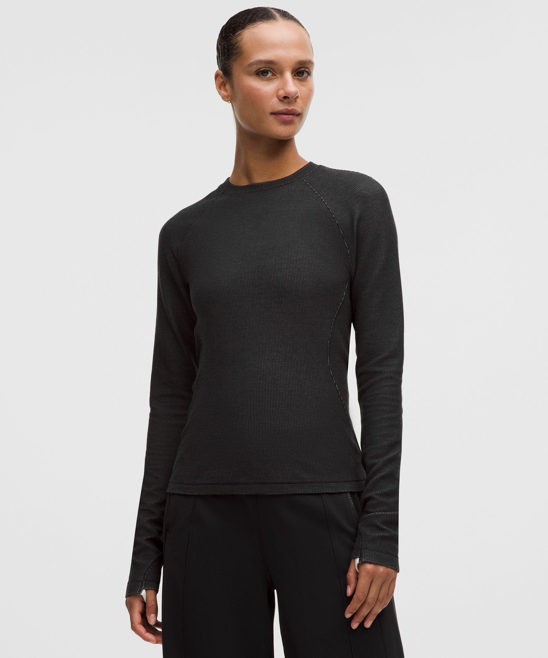 Lululemon Women's Waffle - Knit Crewneck Base Layer